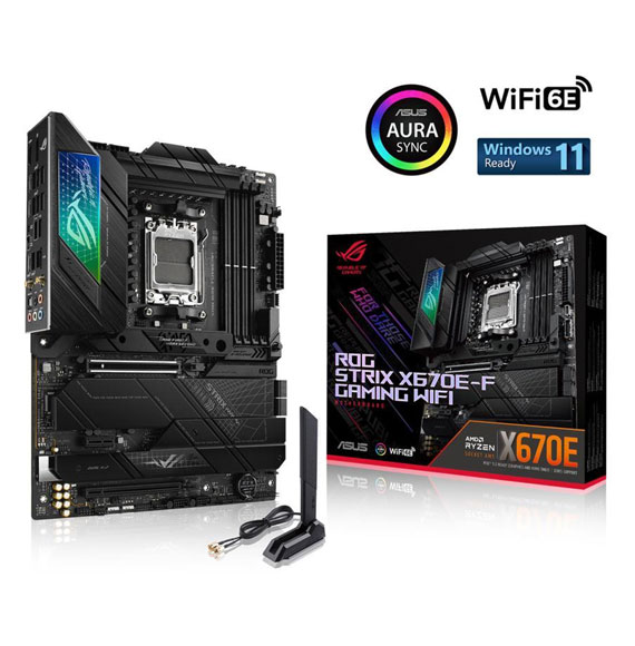 ASUS ROG STRIX X670E-F GAMING WIFI 6E AM5 Socket Gaming Motherboard